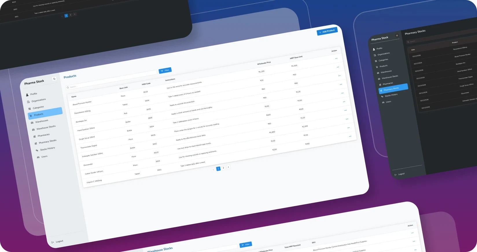 Healthcare Inventory Management System UI/UX Design Case Study