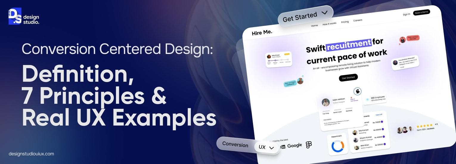 Conversion Centered Design: Definition, 7 Principles & UX Examples