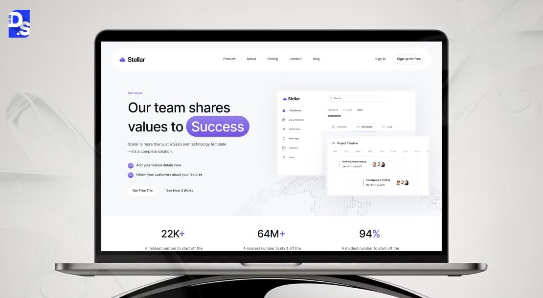 High-Quality SaaS Visual Design (UI, Color, Screenshots)