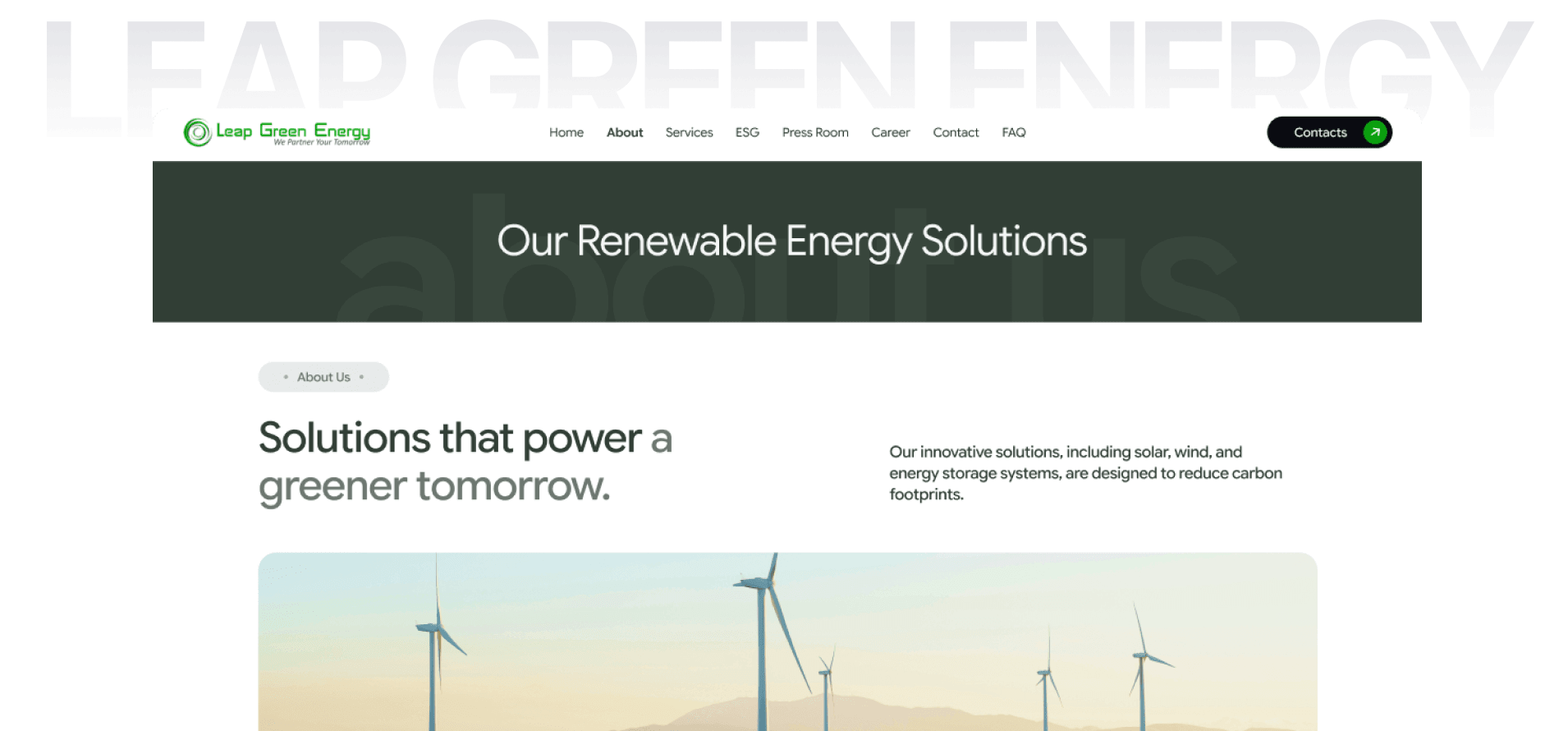 Leap Green Mask Group
