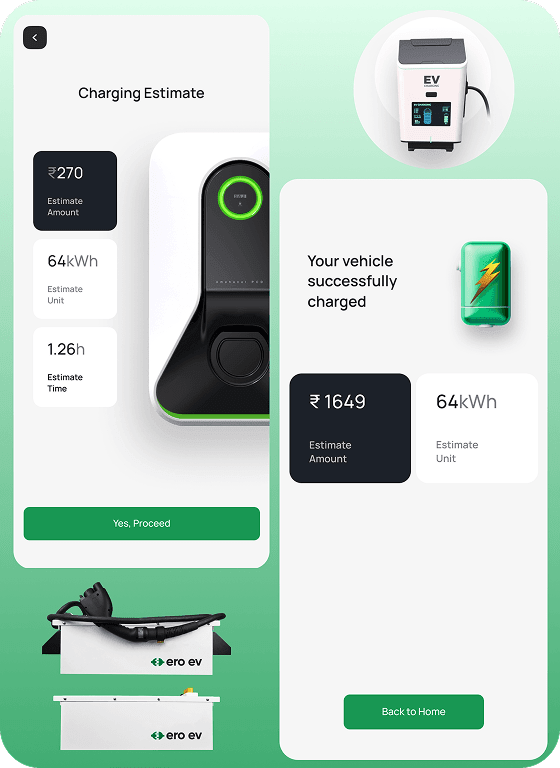 EV Charging App UI/UX Design Highlights