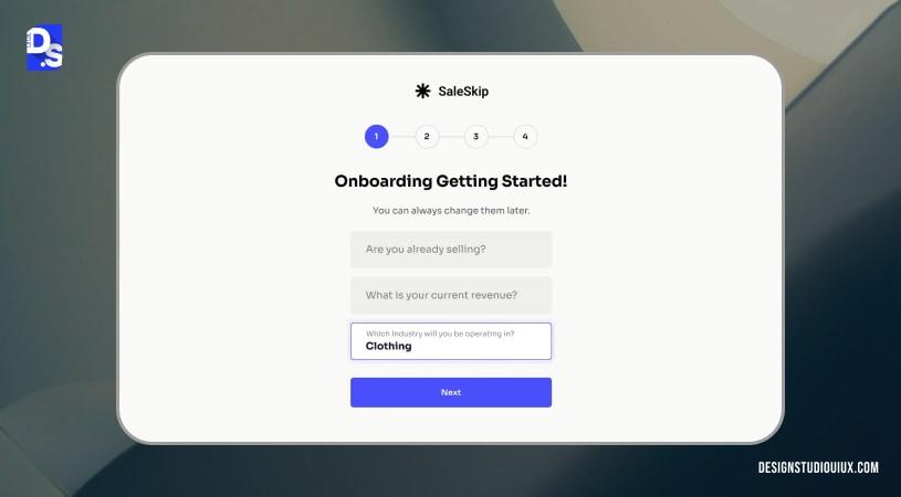 Poor onboarding UX