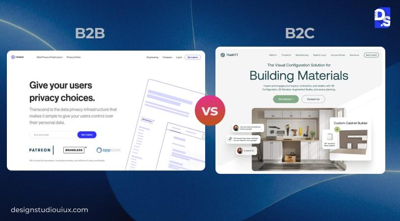 B2B Vs B2C UX Design : Information Architecture