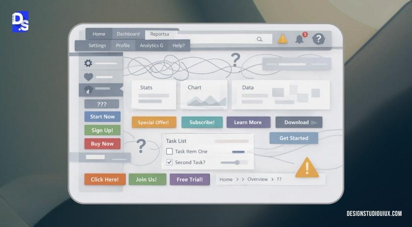 Confusing navigation & IA