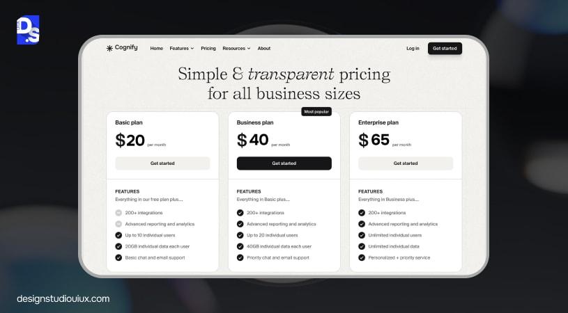 Keep Pricing Clear And Transparent