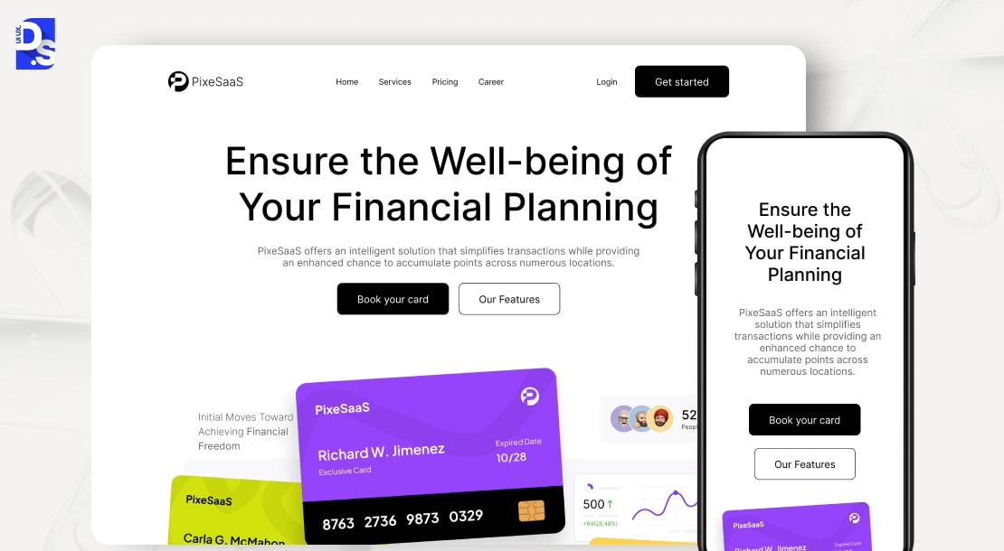 Mobile-First SaaS Website Design