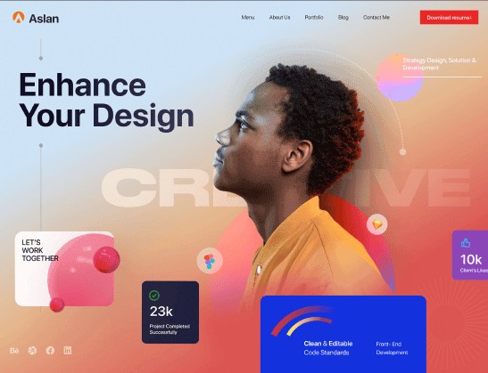 Creative Design Agency Website